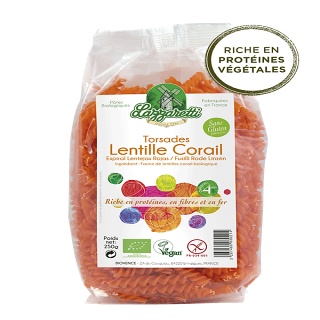 Torsades Lentille Corail Lazzaretti 250 g (Avignon 84)